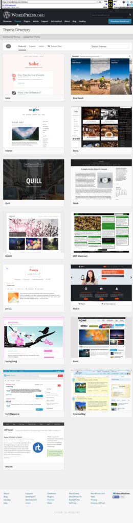 Theme directory new design in 2015